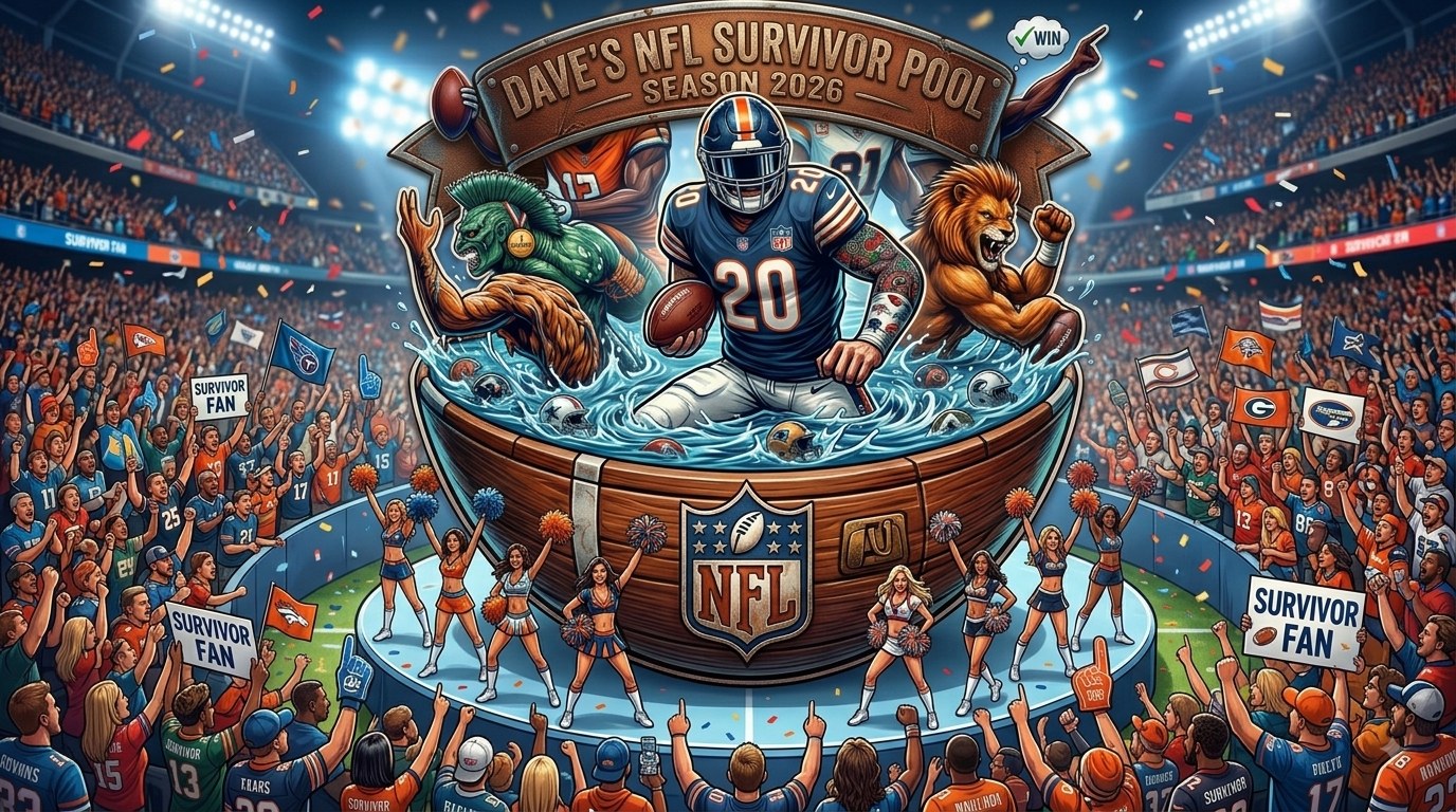 Dave's NFL Survivor Pool, Season 2026